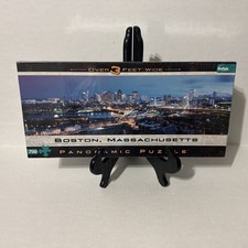 Boston Mass Sunset City Skyline Panoramic Jigsaw Puzzle 3ft Wide 750pc SEALED