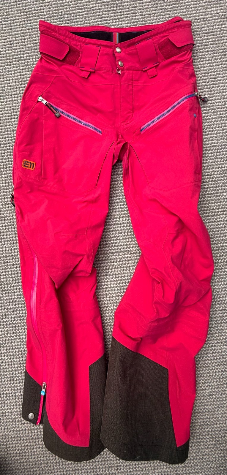 State Of Elevenate Womens GTX Bec De Rosses Ski Trousers (Fuchsia pink)