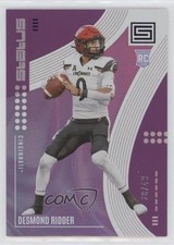 2022 Panini Chronicles Draft Picks Status Purple 28/49 Desmond Ridder #15 4f5