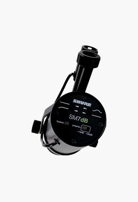 Shure SM7dB Dynamic Microphone Preamp Stream Podcast, Recording, Studio,  Ect 