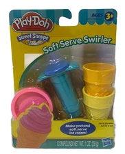 Play-Doh Soft Server Swirler NEW SEALED Play set Pretend Play Ice Cream cone Pin