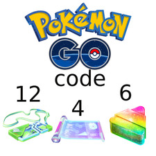12x Pase de Batalla Premium, 4x Elite Charge TM, 6x Raro Candy XL. Código Pokemon Go