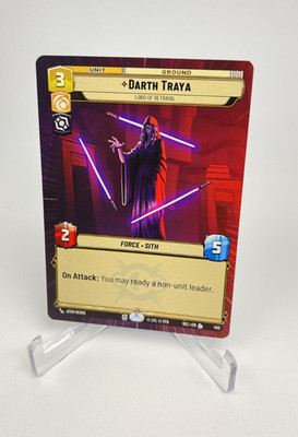 Darth Traya (452) - Star Wars Unlimited SEC - [LEGENDARY][HYPERSPACE]