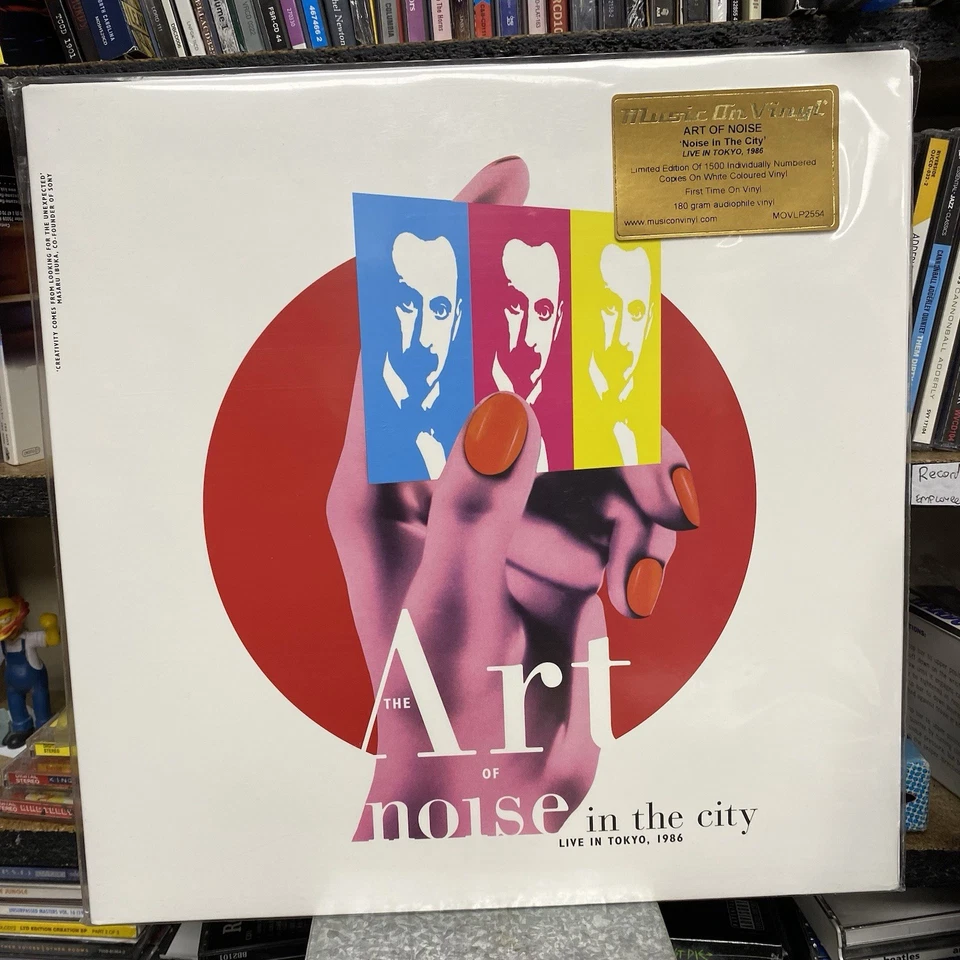 ART OF NOISE Noise in the City LIVE IN TOKYO 2LP White Vinyl 2021 Music On Vinyl - Image 2 of 4