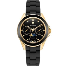 Wainer Swiss Made WA.18040-C Diamond Ceramic Women's Wristwatch