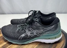 Asics SZ 9.5 Gel-Kayano 28 Women's Running Shoes Black Sage
