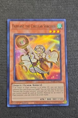 Yu-Gi-Oh! Fairyant the Circular Sorcerer PHHY-EN025 Photon Hypernova 1st Ed. SR