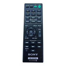 Sony RM-ANP084 For Sony Sound Bar AV System Remote Control Has Been Tested