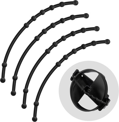 4Pcs Rubber Guard Strap,Power Blade Protectors,Ice Auger Blade Protectors for Po