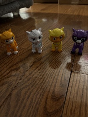 Paw Patrol Cat Pack Figures Leo Shade Rory Wild Cat ~ Spin Master HTF