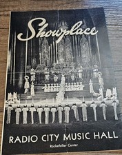 SHOWPLACE - Radio City Music Hall, Rockefeller Center Program, April 11, 1957