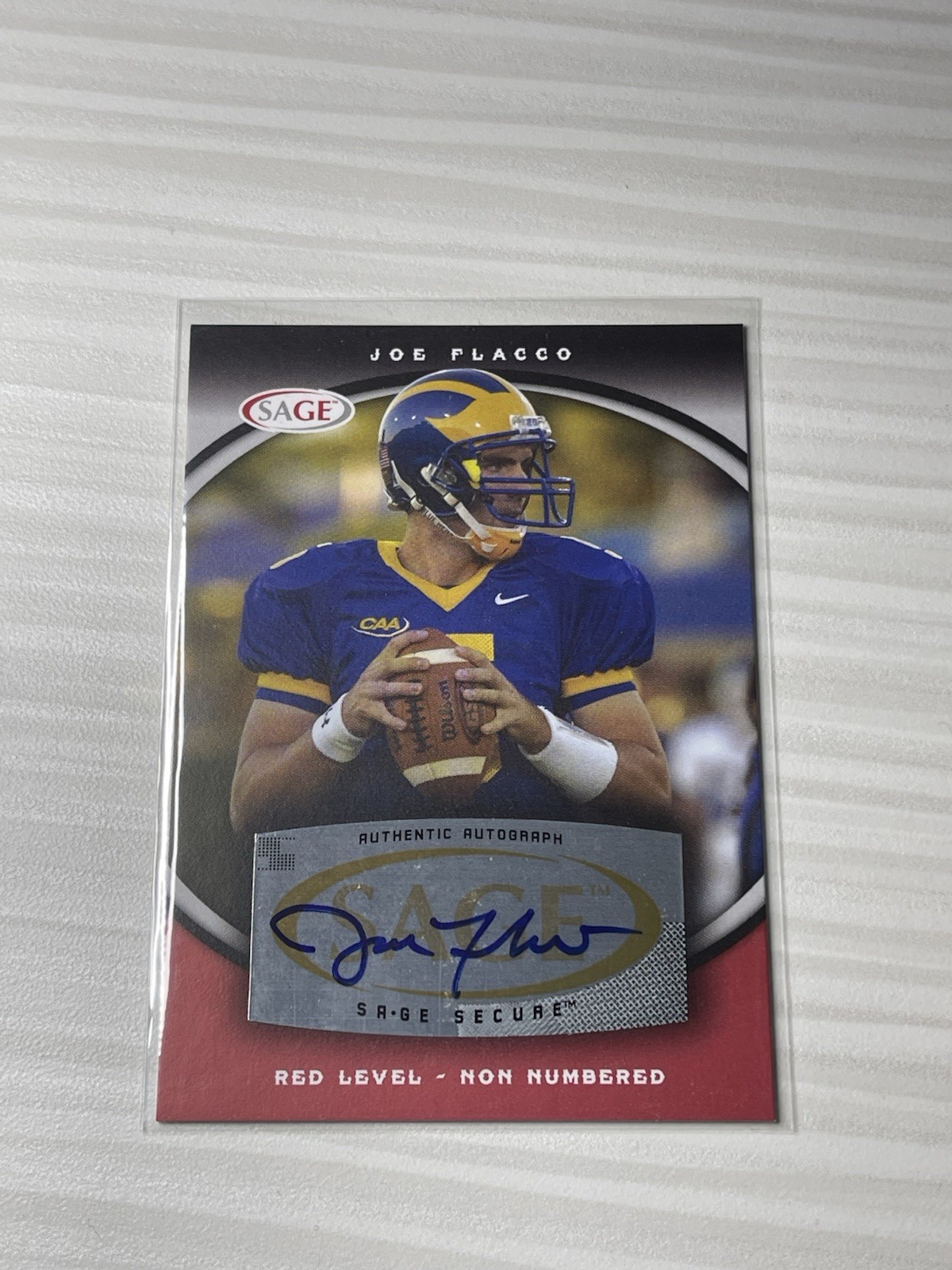 Joe Flacco SA-GE Autographs #A20 Red