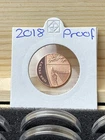 2018 Proof Shield 1p One Pence Coin Brilliant Uncirculated BUNC BU