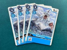 Ikkakumon ST2-05 Playset Starter Deck Cocytus Blue Digimon Card Game x4