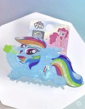 New MY LITTLE PONY Claw Clip RAINBOW DASH Hair Clips BLUE Barrette