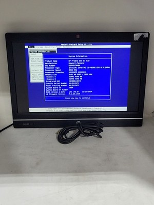 HP PROONE 600 G1 AIO G5R45UT-ABA Intel Core I5-4690S 8GB 500GB SEE NOTES