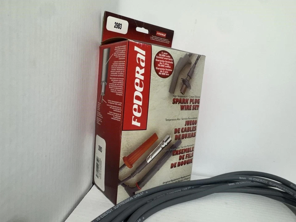 Juego de cables de bujía 1988-1995 Ford Thunderbird Taurus / Mercury Sable 3,8 L V6 Foto 3 de 3