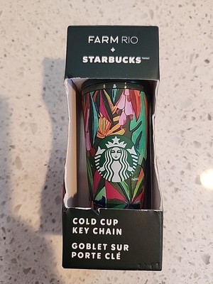 Starbucks Limited Farm Rio Cold Cup Key Chain May 2025 Release NEW Avocado Green