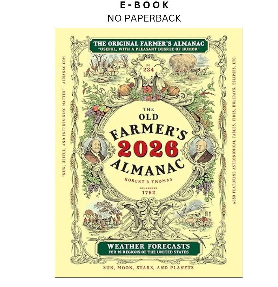 The 2026 Old Farmer's Almanac Trade ebook | LD Global Digital Ebook Store Buy The 2026 Old Farmer's Almanac Trade ebook, instant digital download PDF from LD Global