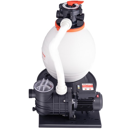 VEVOR Sand Filter Above Ground with 1 HP Pool Pump 3500 GPH Flow 16" 6 ...