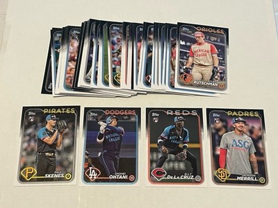 2024 Topps Update All-Star Game Complete 50 Card Set #ASG1-50 SKENES ELLY RC