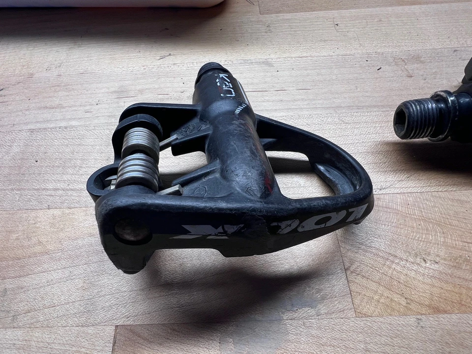 Pedales de bicicleta de carretera Look KEO carbono sin clip 3 pernos NEGRO carretera ciclismo pista TT Foto 4 de 4