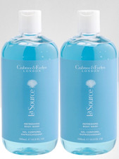 Crabtree Evelyn La Source Refreshing Body Wash Shower Gel 16.9 oz - 2 Pack