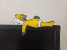 Homer Simpson Monitor Display 