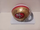 SF Forty Niners Autographed (Roger Craig (HOF), John Taylor) Mini Helmet