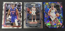 Jalen Duren Lot Topps Season Tip-Off Prizm Monopoly Select Blue Cracked Ice RC