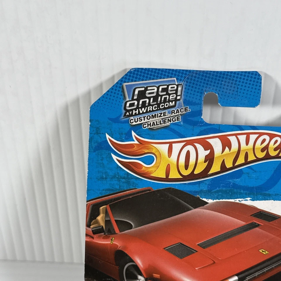 Hot Wheels All Stars Ferrari 308 GTS 2011 rojo con protector interior tostado Foto 3 de 4