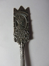 Vintage Coronation King Edward VIII Solid Silver Souvenir Tea Spoon - Hallmarked