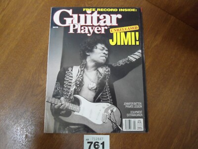 Mai 1989 Guitar Player Magazine - JIMI HENDRIX / ROY ROGERS / JIMMY JOHNSON
