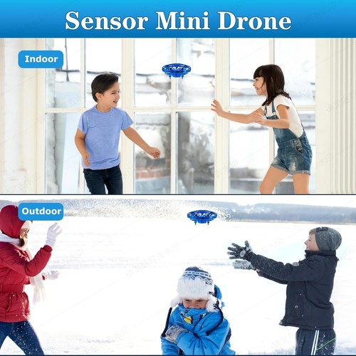 Flying Spinner Spielzeug - Handgesteuerte Mini Drohne mit RGB Beleuchtung, 360° - Bild 2 von 7