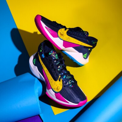Nike Zoom Freak 2 DB4689-400 Navy/Pink Men's 7 Women's 8.5