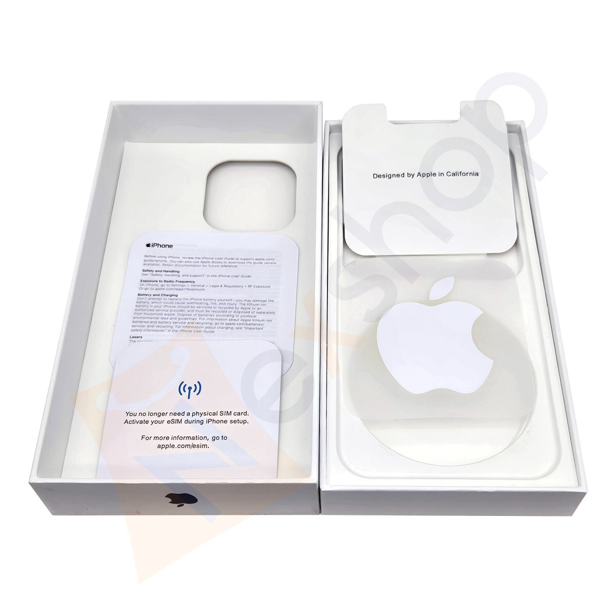 Original BOX for Apple iPhone 15 or 15 Plus with Sticker & Manuals