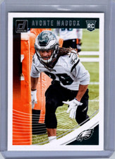 2018 Donruss Football Avonte Maddox #396 Rookie RC Eagles