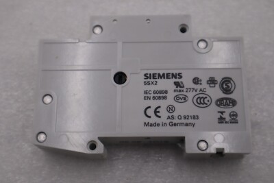 SIEMENS 5SX2 CIRCUIT BREAKER 5SX21 D16 1-Pole  ~230/400V 277 VAC STOCK G838A