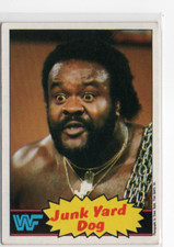  1985 Topps World Wrestling Federation WWF Junk Yard Dog RC #4