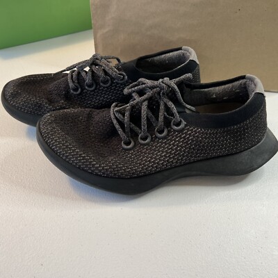 Allbirds Tree Dasher Shoes Mens 13 Black Knit Running Sneakers Casual Comfort Allbirds Mens Tree Dasher Black Running Shoes Size 10 | eBay main image 4