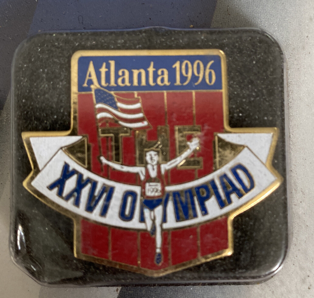 Vintage 1996 Olympic Summer Games Atlanta Trading Pin “100 Vintage 1996 Olympic Summer Games Atlanta Trading Pin “100