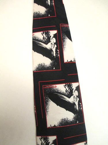 Ralph Martin Vintage 1995 Led Zepplin Krawatte 1st Album Cover Graphics Rare - Bild 3 von 7