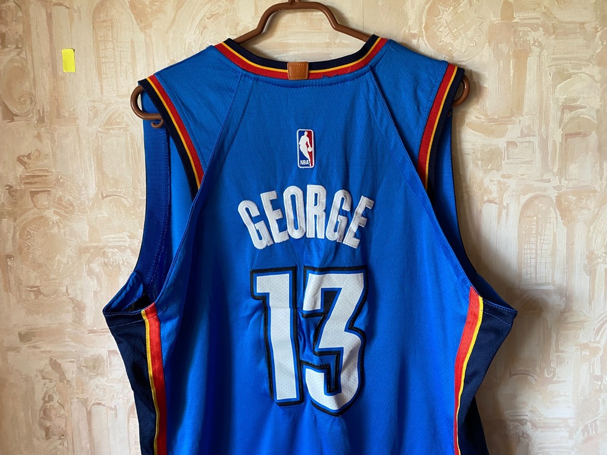 Nike サンダー　OKC ポールジョージ　Paul George 13番 XL Nike サンダー OKC ポールジョージ Paul George 13番 XL - メルカリ
