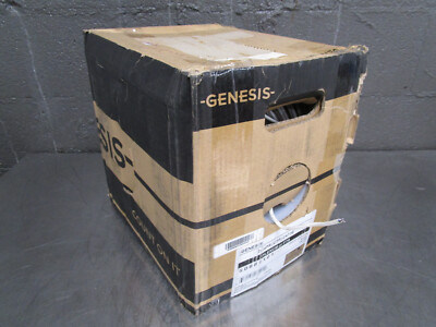 Genesis 50881101 CAT 5e White UTP Plenum FT6 24/4 Twisted Pair Cable 1000ft