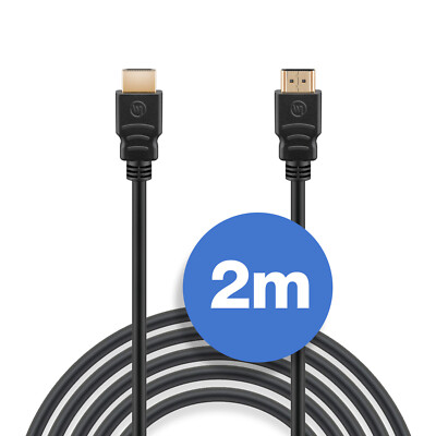 2m HDMI Kabel 2.1 UHD II für PS5, XBox Series X mit eArc 8K@60HZ 4K@120HZ 48Gbps