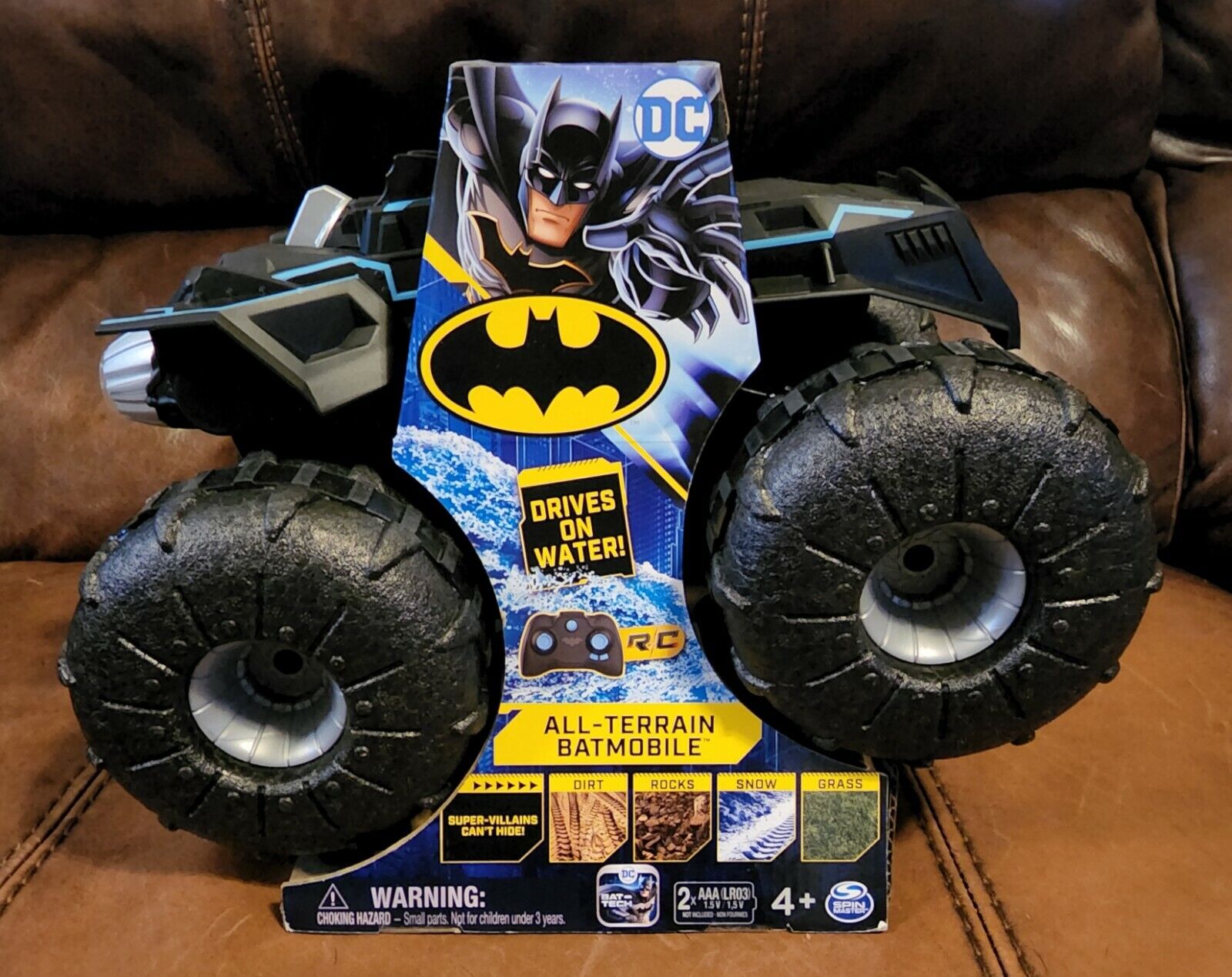 Batman All Terrain Batmobile Remote Control Vehicle Toys for Boys Kids Gift New