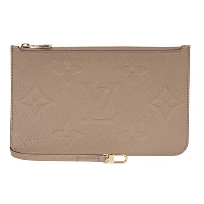 Louis Vuitton Neverfull Tote MM Beige Leather for sale online | eBay 