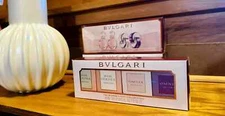 BVLGARI 4 Pc. Rose Goldea & Omnia Fragrance Gift Set mini Brand New Authentic