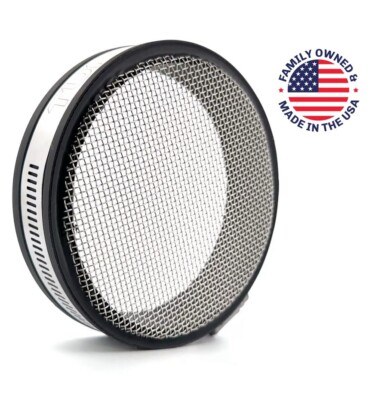 NEW Design**4X STRONGER / 4'' Turbo-Guard SF+ Black Air Filter T3 T4 Garrett 