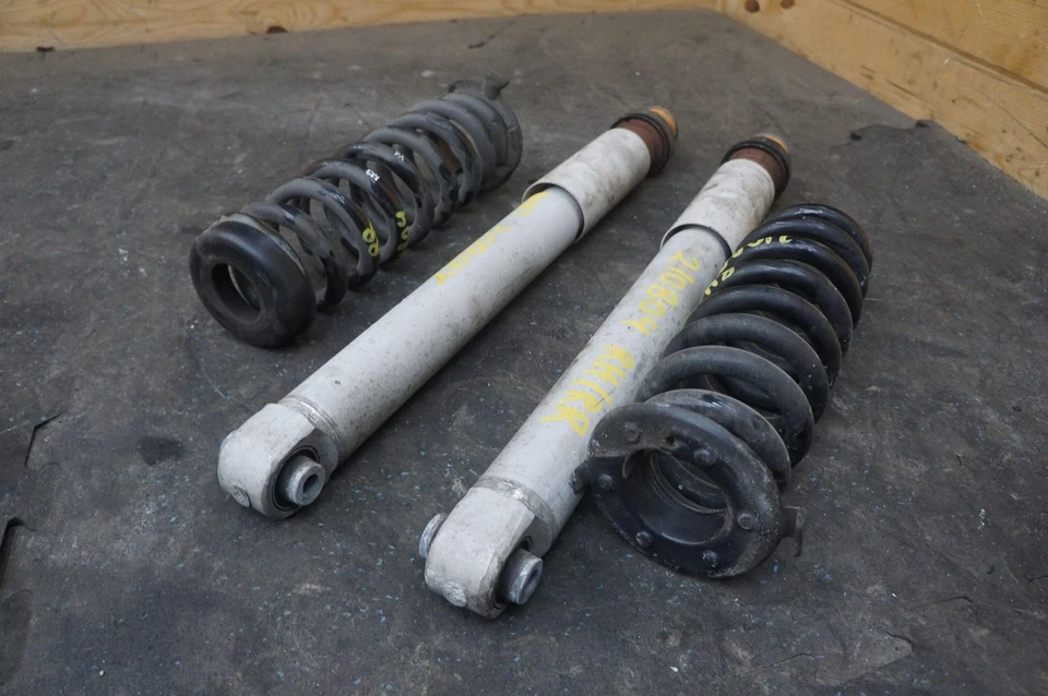 Juego de 4 muelles helicoidales y puntal trasero izquierdo derecho OEM BMW M3 convertible E93 2008-13 Foto 2 de 4